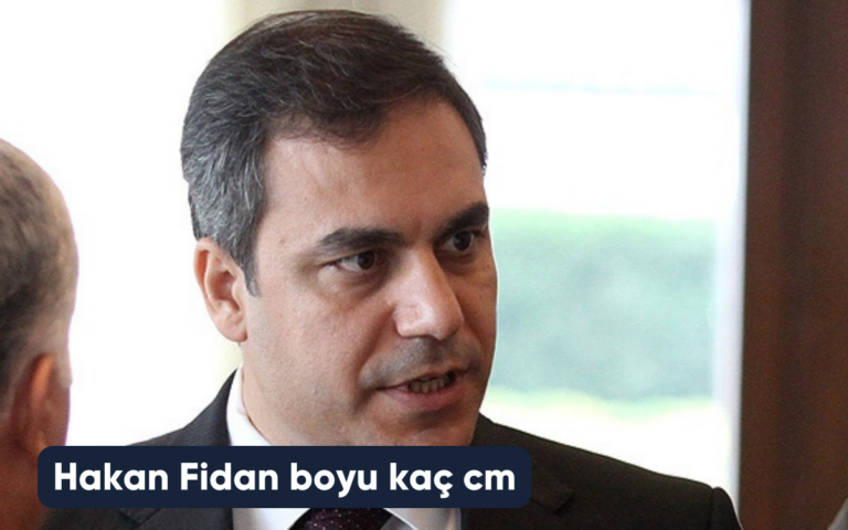 Hakan Fidan boyu kaç cm